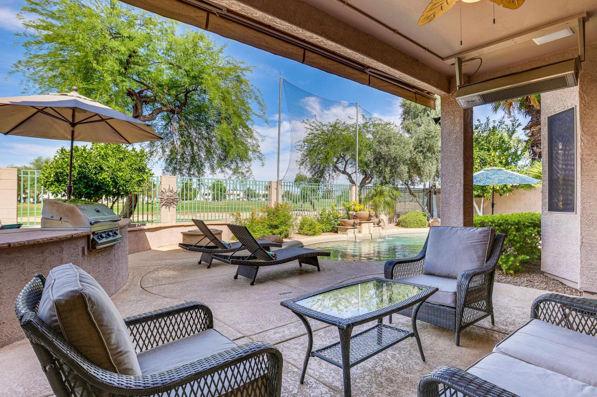 Goodyear Home On Golf Course Pool And Putting Green Exterior photo