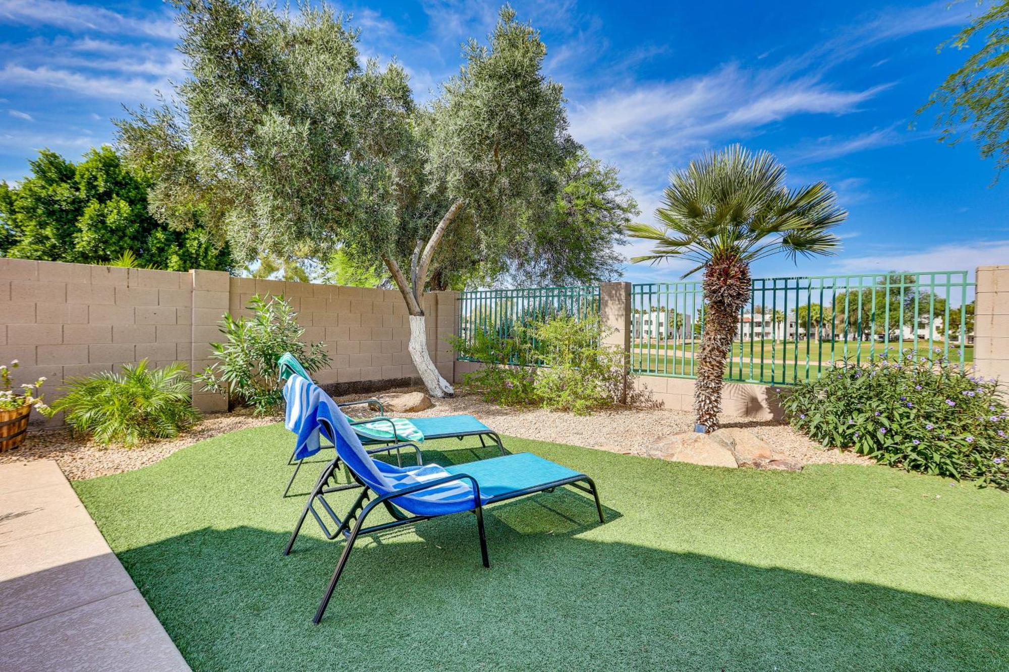 Goodyear Home On Golf Course Pool And Putting Green Exterior photo